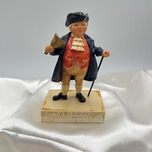 Colonial Bell Ringer Figurine-Sebastian miniatures, 
Copyright 1959, FW Baston.
